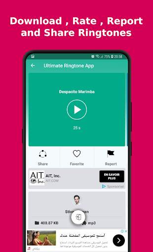Ultimate Ringtone App screenshot 3