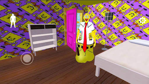 Sponge granny and baldi teacher chapter II horror screenshot 1