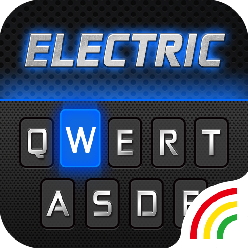 Electric Keyboard Theme - Free Emoji &amp; Gif icon