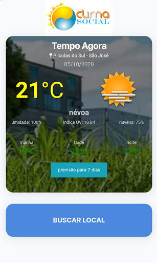 Clima Social screenshot 2
