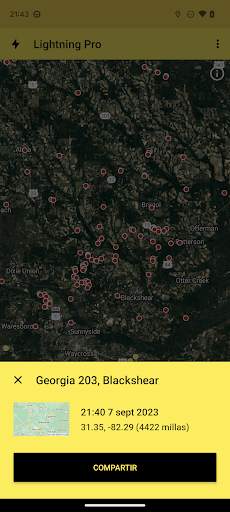 My Lightning Tracker screenshot 1