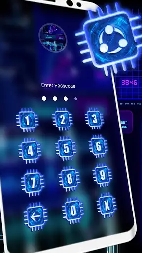 Digital Hi-Tech Theme Launcher screenshot 5