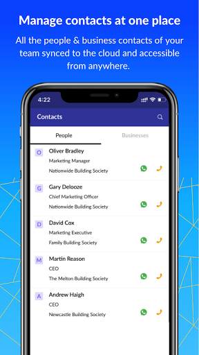 Fovira: Mobile CRM App, Sales CRM Software screenshot 1