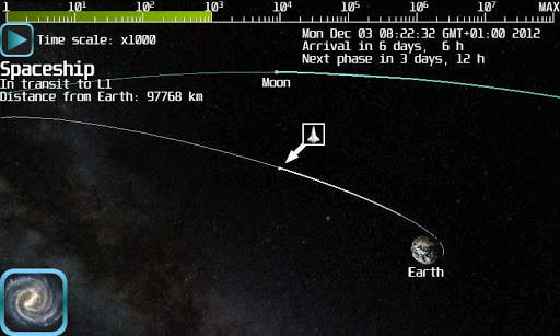 Space Flight Simulator Lite screenshot 2