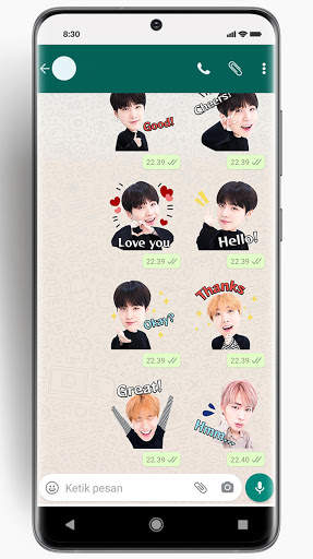 Cute Korean Idol BTS for WhatsApp screenshot 5