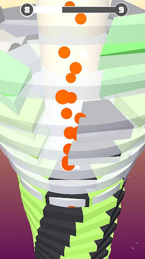 Helix Stack เกมบอล: กระโดดลูกใหญ่ 3D screenshot 16