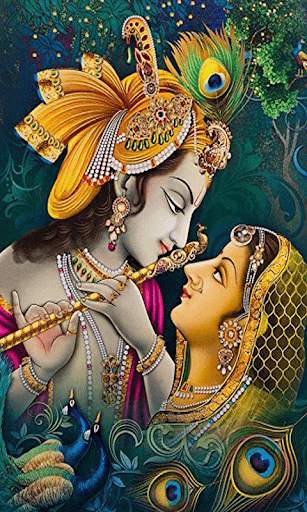 Radha Krishna Live Wallpaper New screenshot 1