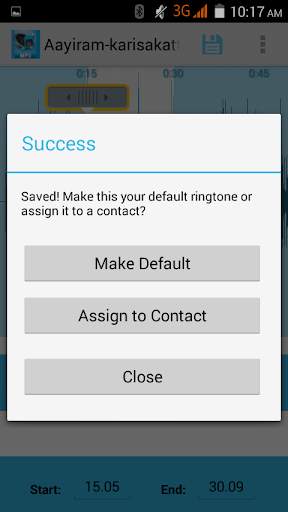 MP3 Cutter and Ringtone Maker screenshot 4