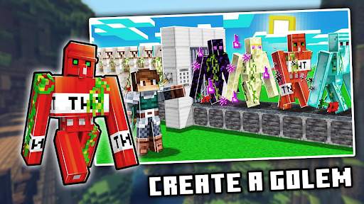 More Golems MOD Minecraft PE screenshot 2