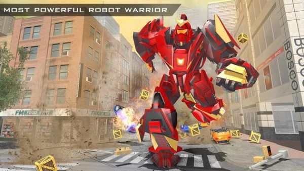 Muscle Car Robot Game – Transforming Robot Car screenshot 8