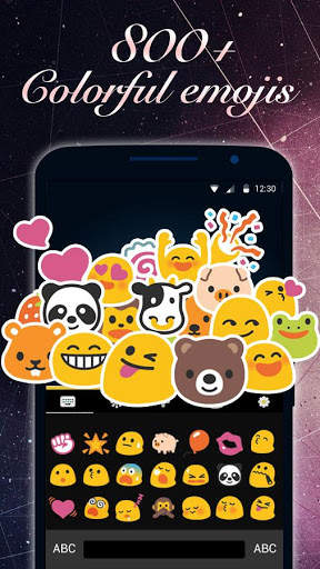 Shining Diamond keyboard theme screenshot 2