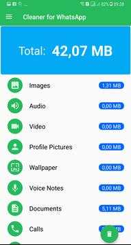 Cache Cleaner for WHatsapp: Optimize Disk & Clear screenshot 3