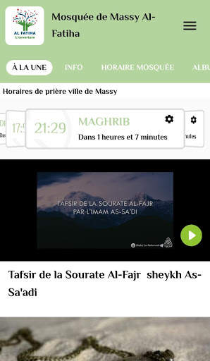 Mosquée de Massy Al Fatiha screenshot 2