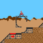 Dirt bike icon