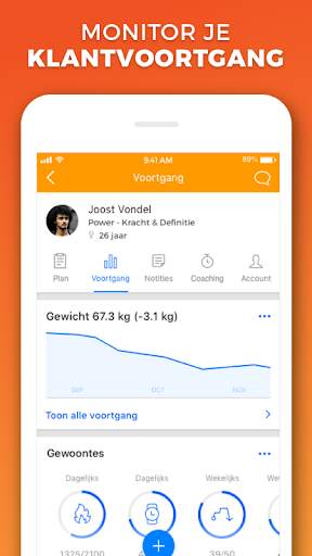 Virtuagym Coach screenshot 5
