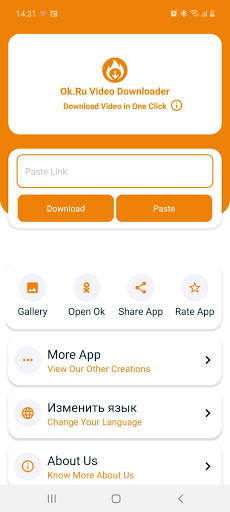 Downloader for OK-RU screenshot 1