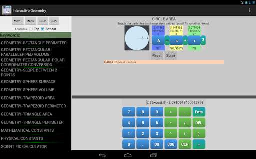Interactive Geometry screenshot 11