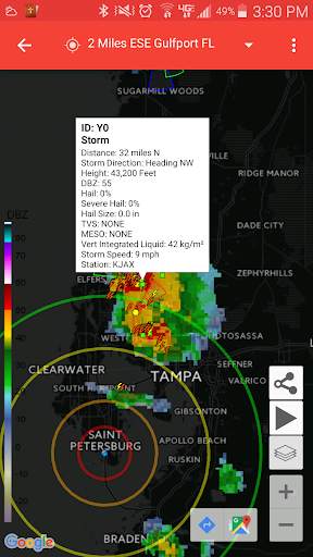 Storm Alert Lightning & Radar screenshot 3