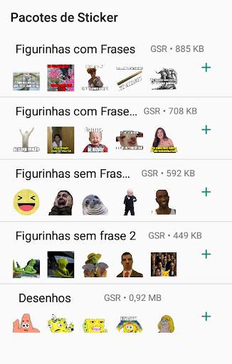Super Pacote de Figurinhas - Sticker WastickerApps 4 تصوير الشاشة