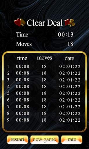 FreeCell скриншот 4