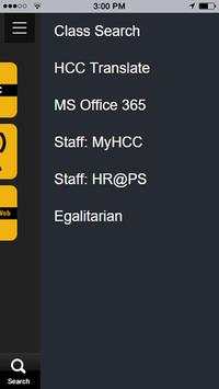 HCC Mobile App - iOS Look screenshot 2