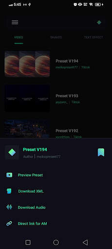 Alight Motion Preset screenshot 2