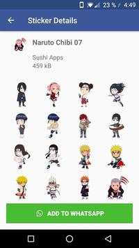 Naruto Chibi WAStickerApps screenshot 8