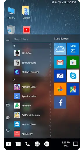 Winner Launcher for Windows UE screenshot 2