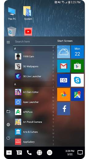 Winner Launcher for Windows UE screenshot 2
