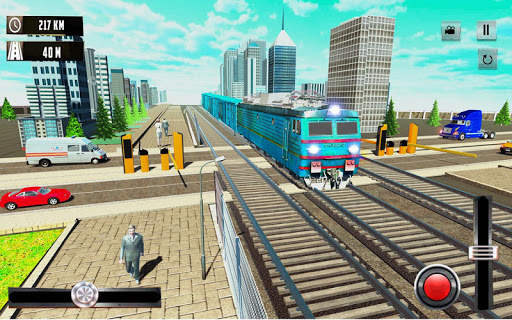 Train Racing Simulator 2019: New Train Games 3D screenshot 1