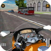 Moto Traffic Biker - 3D Bike Racing icon