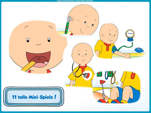 Caillou geht zum Arzt screenshot 7