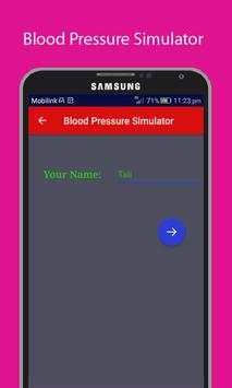 Blood Pressure Simultor screenshot 2