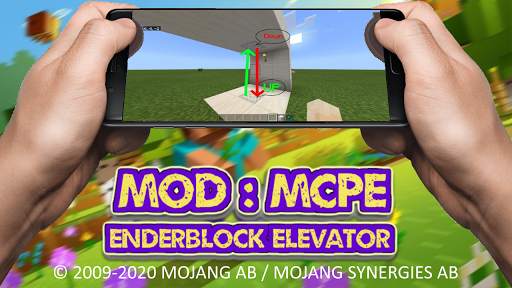 Mod : EnderBlock Elevator MCPE screenshot 1