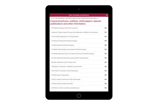 GVF Knowledge Center screenshot 5