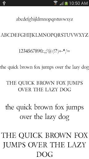 Clean Fontes FlipFont gratis screenshot 3
