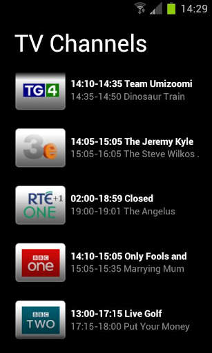 iBox Live TV Ireland screenshot 2