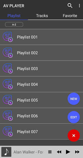 AV Player Lite - Music player & Video player screenshot 2