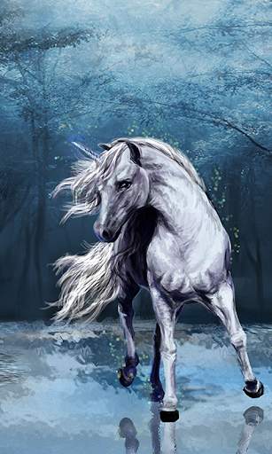 Unicorn Live Wallpaper (Wallpapers & Backgrounds) screenshot 1