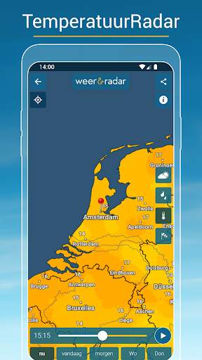 Weer & Radar - regenradar screenshot 4