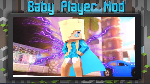 Baby Player Mod Minecraft screenshot 1