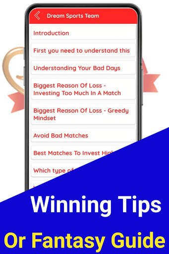 Dream Team Sports Cricket Prediction App screenshot 5