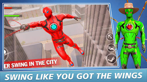 Cyber Rope Hero in Spider Game screenshot 1
