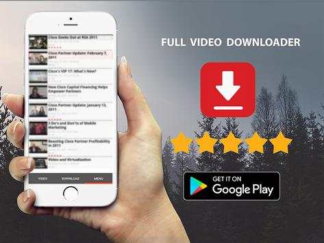 full video downloader screenshot 1