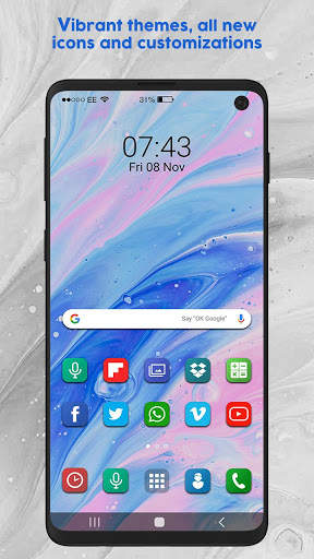 Theme For Galaxy S10 - Launcher Galaxy S10 Style screenshot 6