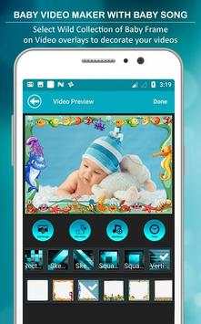Baby Video Maker With Baby Story Song screenshot 4