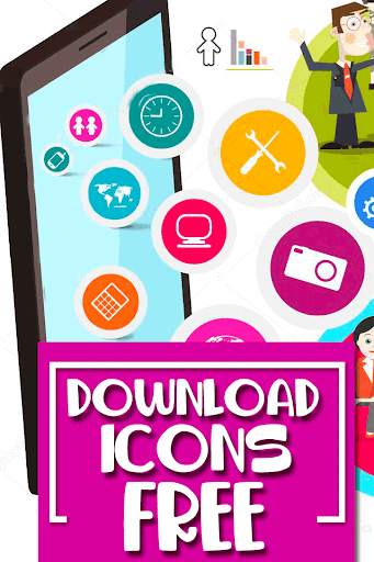 Free Mobile Icons Emojis for Apps Free screenshot 1
