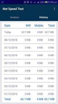 Net Speed Test 4 تصوير الشاشة