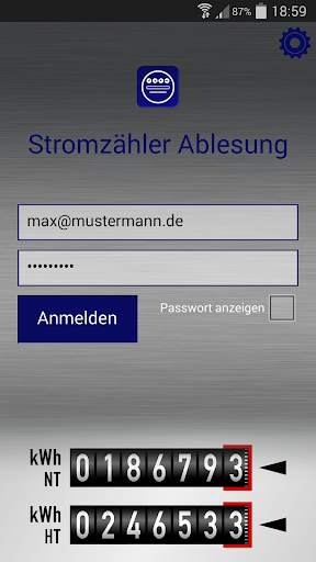 Stromzähler Ablesung screenshot 1
