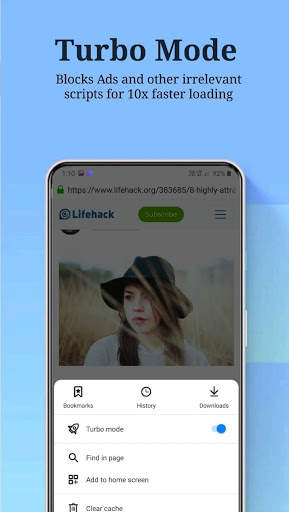Fast 5G Browser screenshot 3